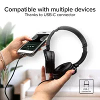 SBS Slight USB-C Kopfhörer faltbar mit Mikrofon