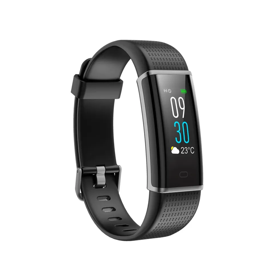 SBS Chroma Fit HR Smartwatch schwarz Sport IP68