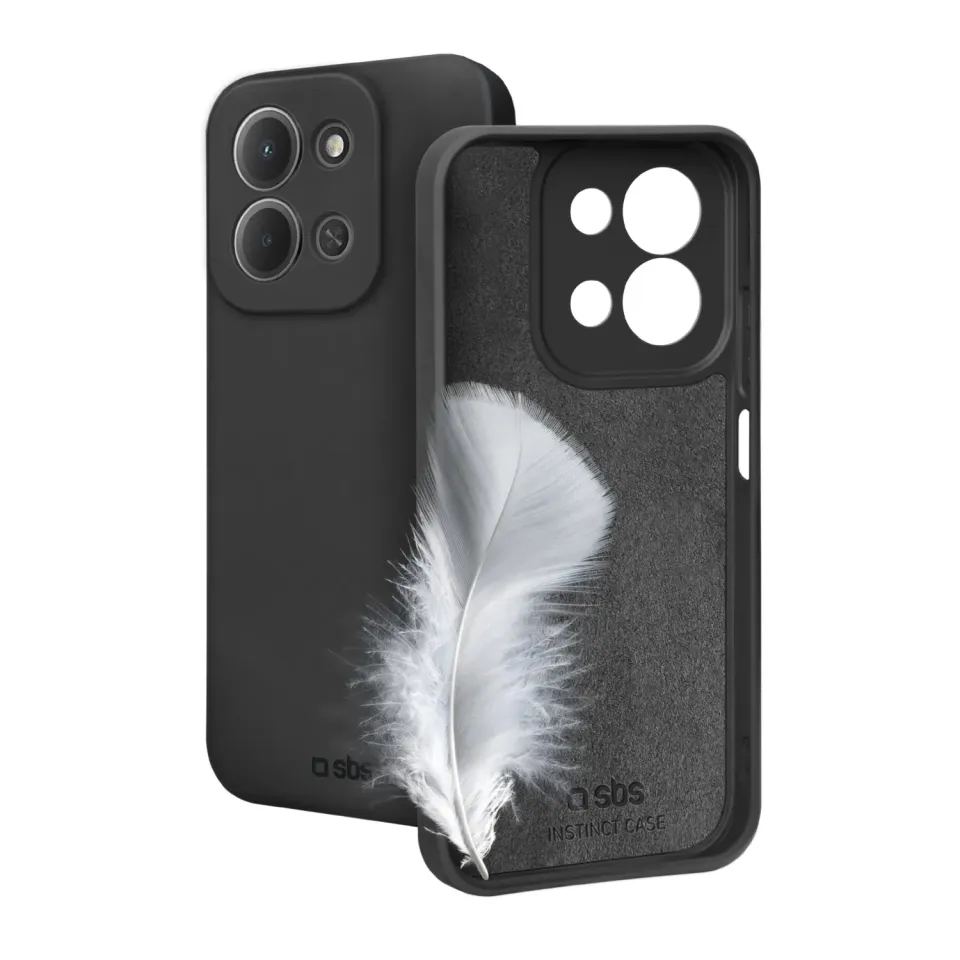 SBS Instinct Hülle Xiaomi Redmi 15C schwarz TPU