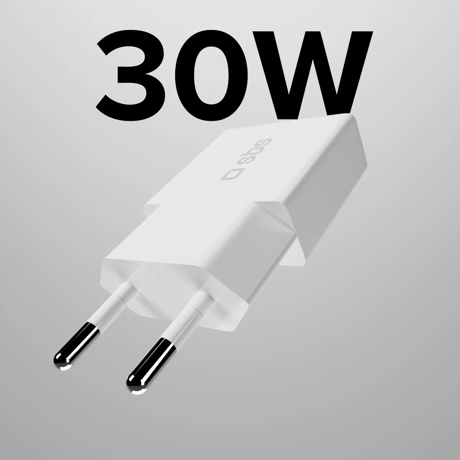 SBS 30W GaN USB-C Ladegerät Power Delivery ultra-slim