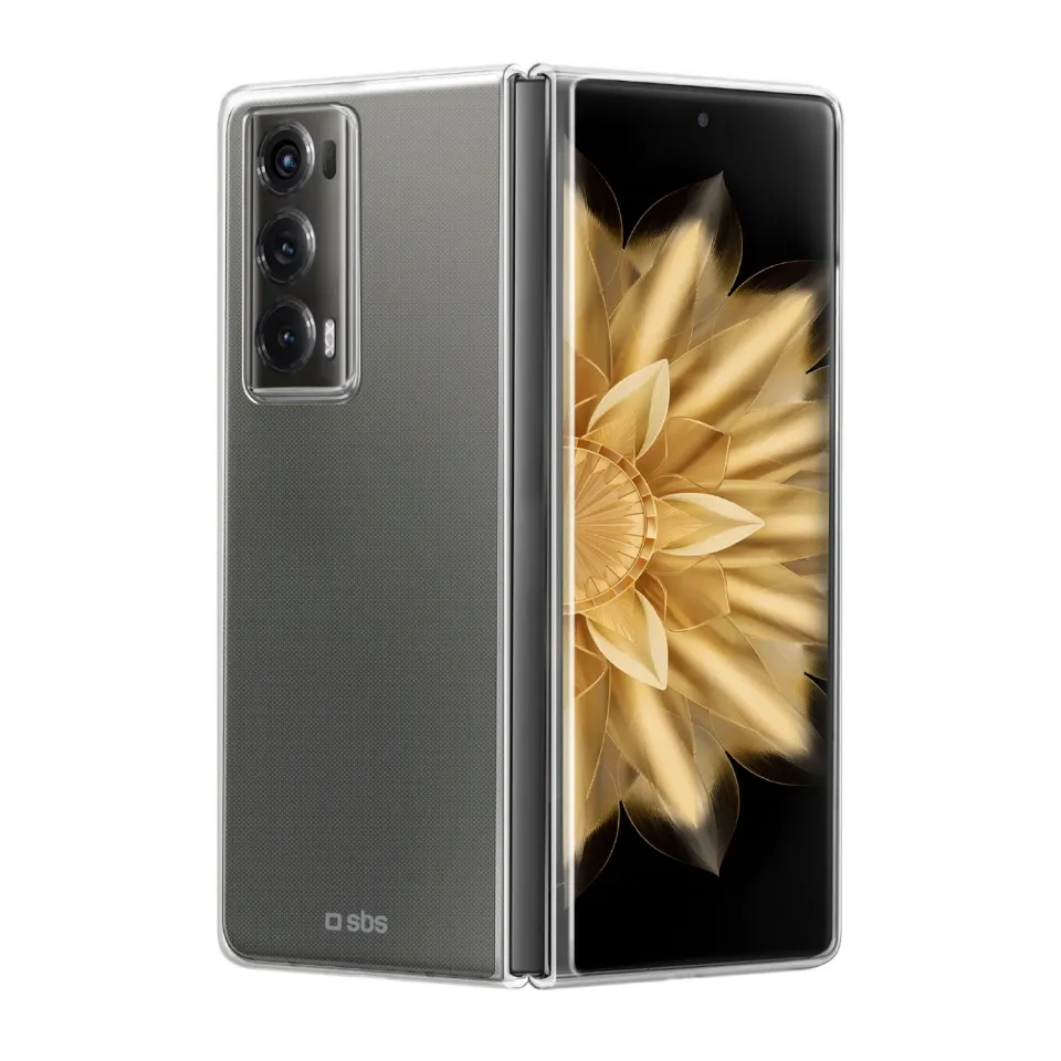 SBS Crystal Honor Magic V2 Handyhülle transparent zweiteilig