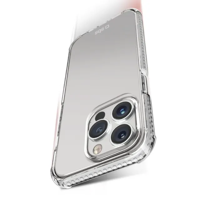 SBS Extreme X3 iPhone 15 Pro Hülle transparent 3m