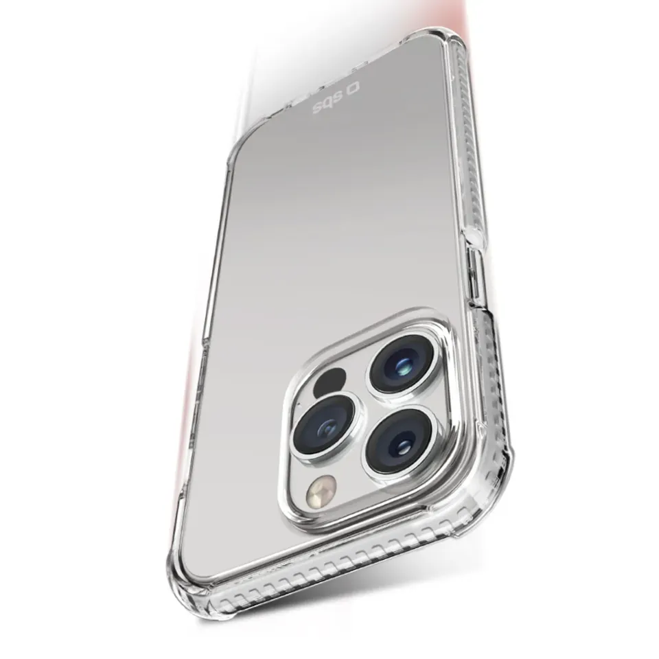 SBS Extreme X3 iPhone 15 Pro Hülle transparent 3m
