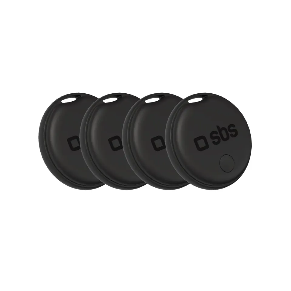 SBS Wireless Tracker Apple Find My Google Schwarz