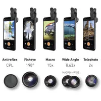 SBS Infinity Picture Handy-Objektiv-Set 5in1 mit Clip