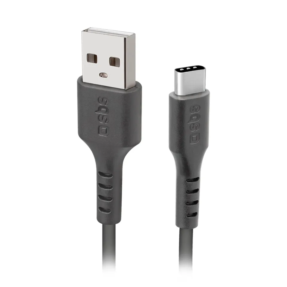 SBS USB-C Ladekabel Datenkabel 2m Weiß Schnellladung
