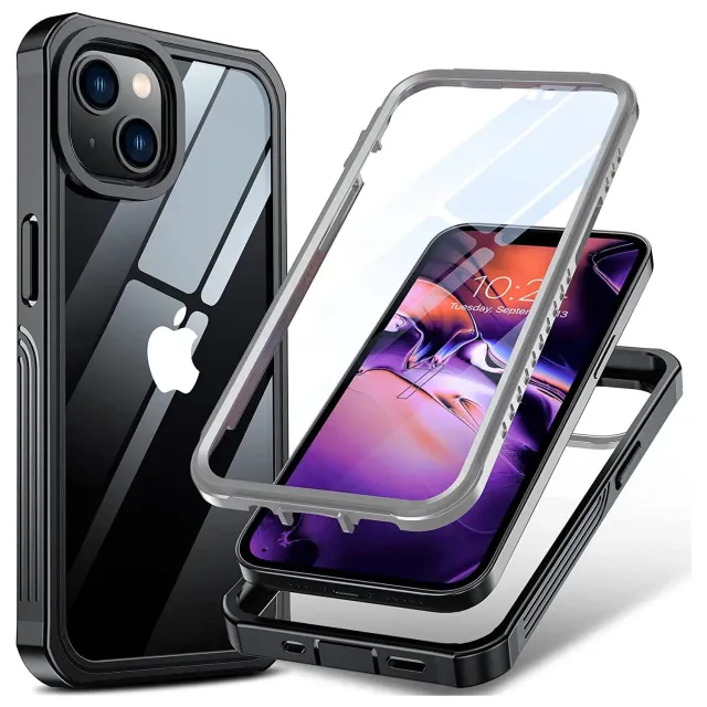 arktis 360ULTIMATE iPhone 14 Hülle Schwarz Outdoor