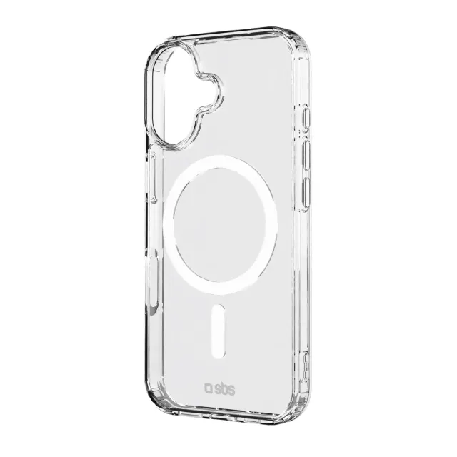 SBS iPhone 17 Handyhülle transparent MagSafe Hardcover