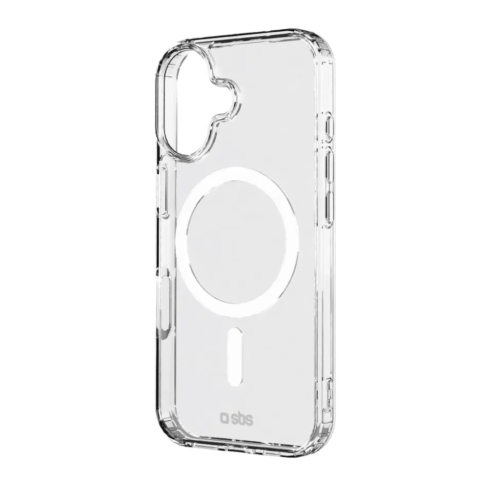 SBS iPhone 17 Handyhülle transparent MagSafe Hardcover