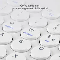 SBS Universelle Kabellose Tastatur mit Ständer 10 m