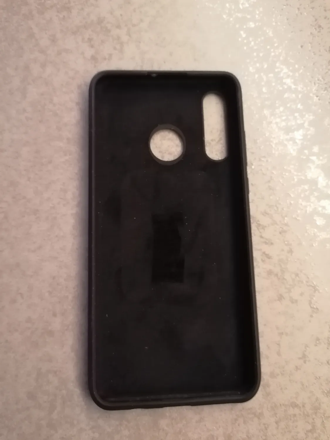 YATWIN Huawei P30 Lite Silikonhülle Schwarz dünn