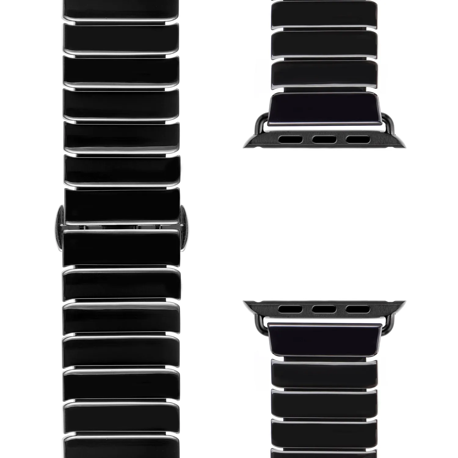 arktisband Keramik Gliederarmband Weiß 49/46/45/44 mm