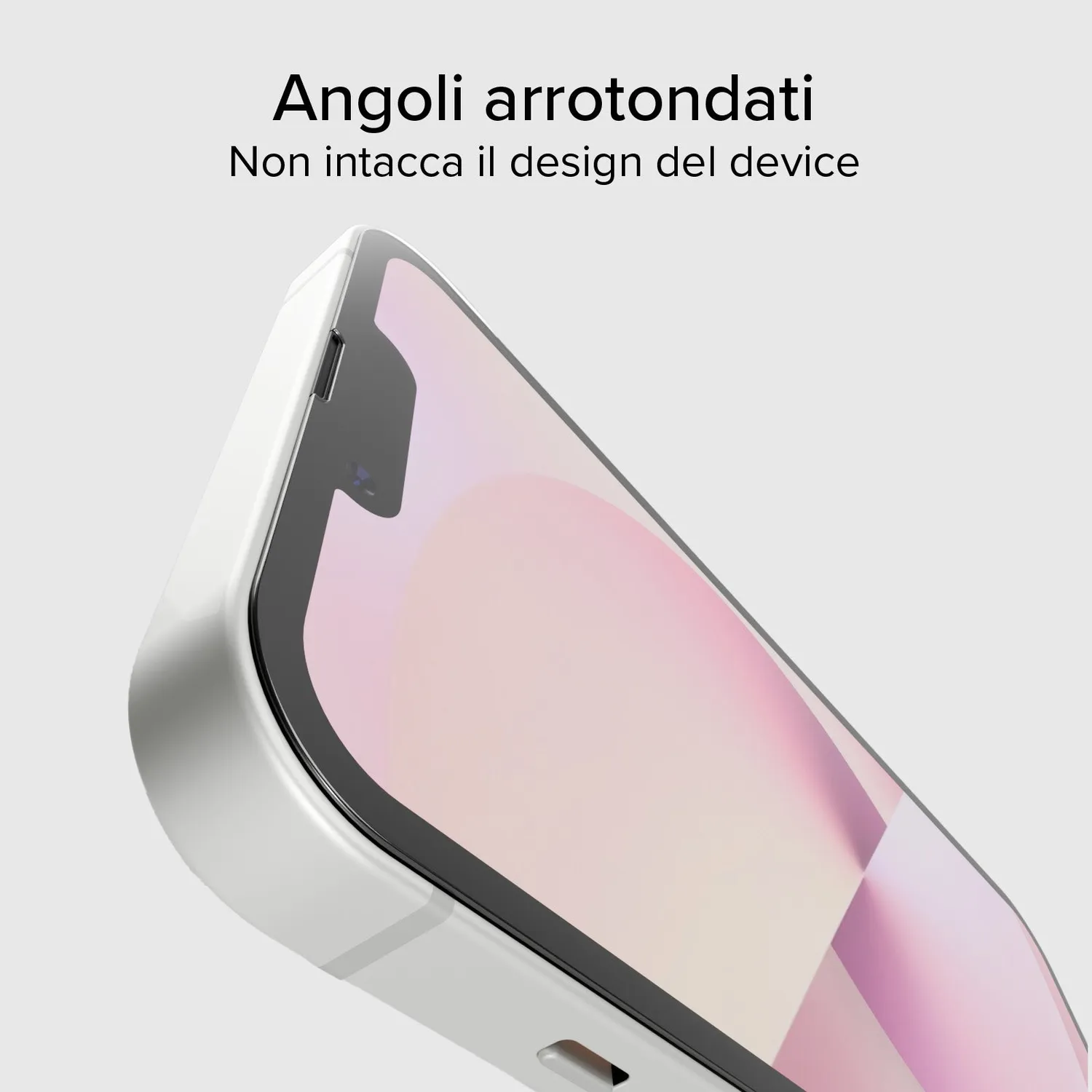 SBS iPhone 13 14 16e 17e Panzerglas transparent stoßfest