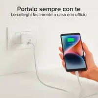 SBS 20W USB-C Wandladegerät Power Delivery Netzteil Weiß