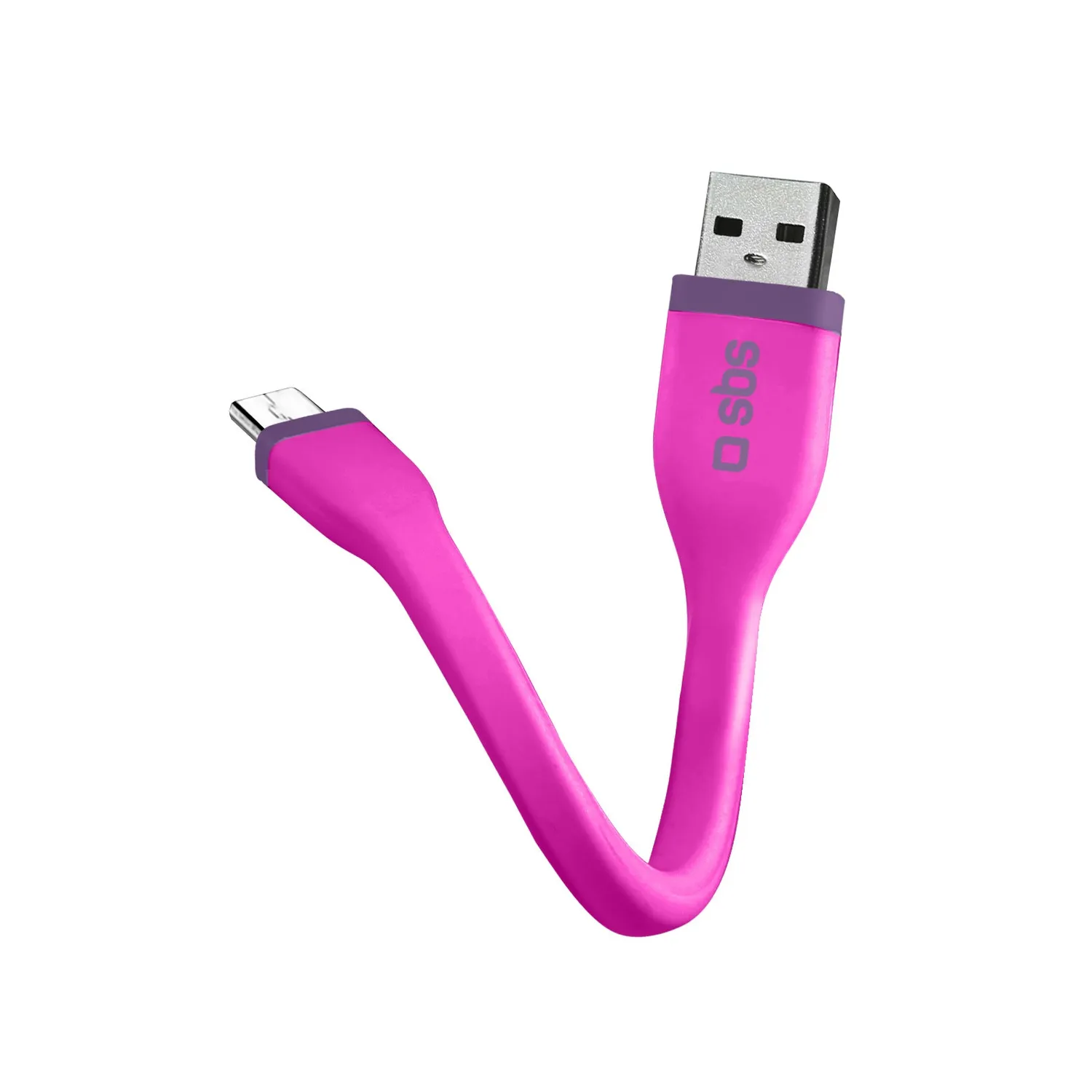 SBS Mini Micro-USB Kabel 12 cm Lade- und Datenkabel