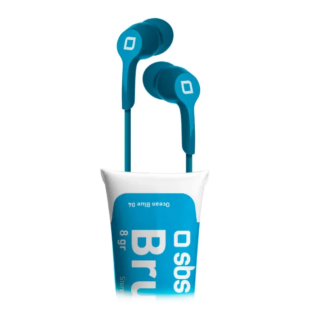 SBS Brush In-Ear Kopfhörer 3,5mm Klinke Mikrofon