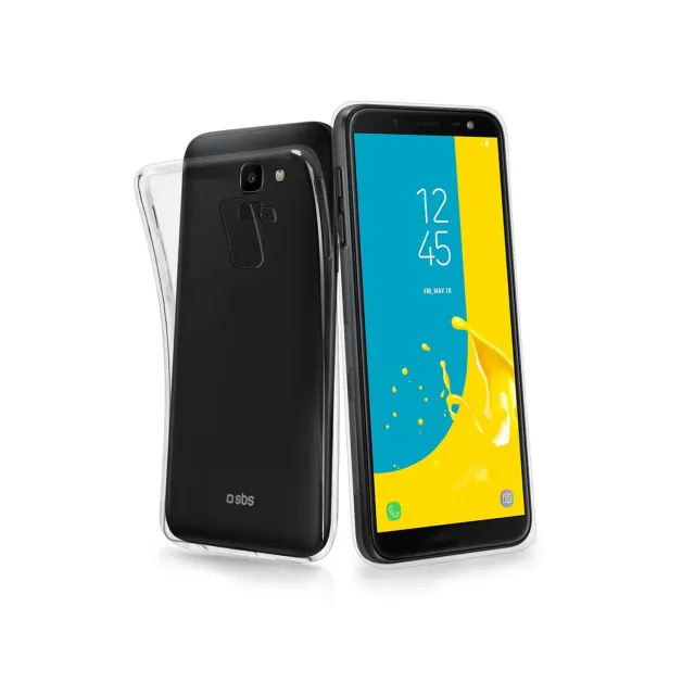 SBS Skinny Samsung Galaxy J6 Handyhülle transparent