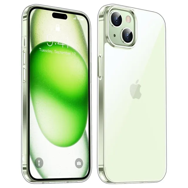 arktis CrystalGlass iPhone 15 Schutzhülle Glas klar 1,5mm