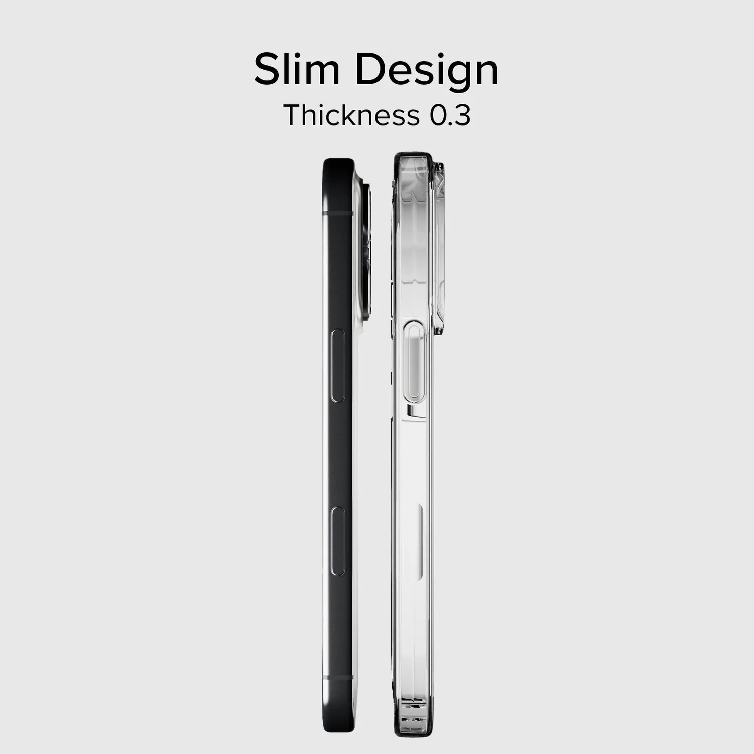 SBS Skinny Handyhülle iPhone 16 Pro Max transparent