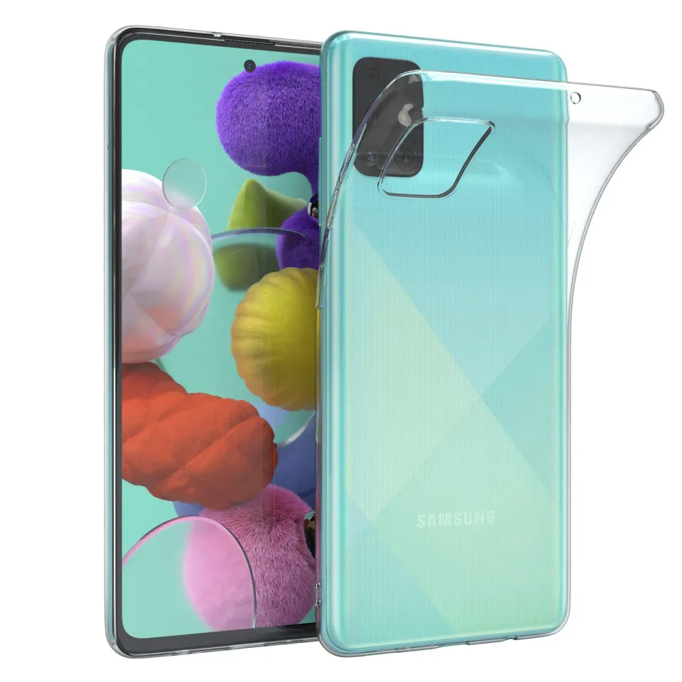 EAZY CASE Samsung Galaxy A51 Hülle Transparent Clear