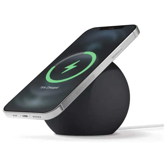 arktis Orbit Stand MagSafe Halter Schwarz Silikon