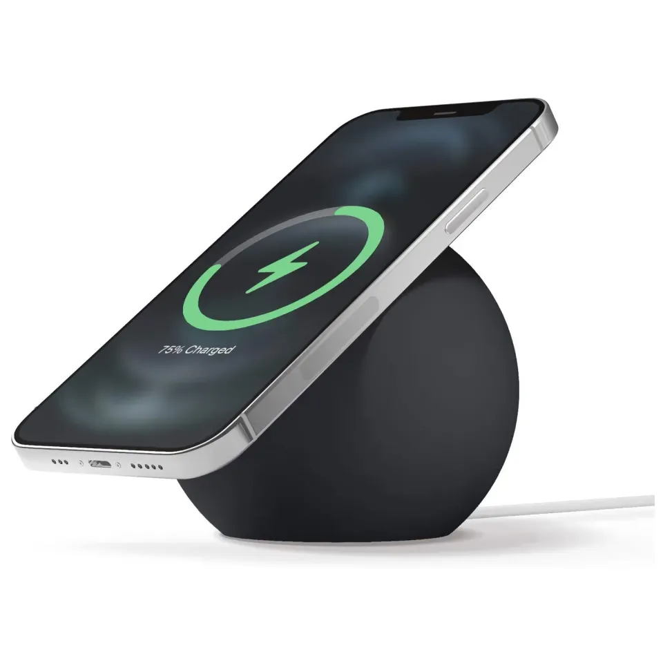 arktis Orbit Stand MagSafe Halter Schwarz Silikon