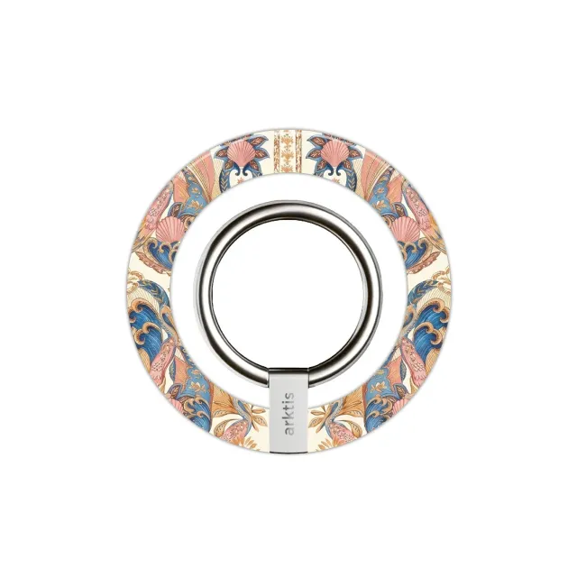 arktis Peacock Palace MagSafe Ringhalter Gold Print