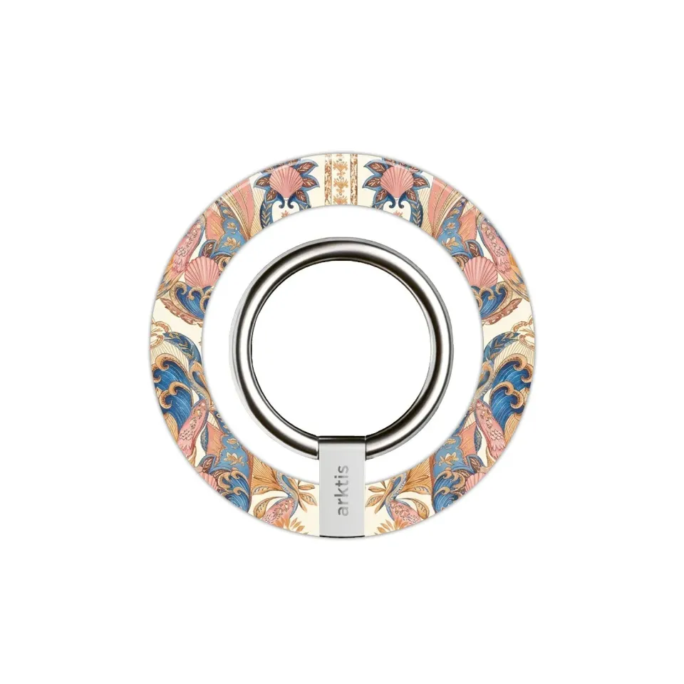 arktis Peacock Palace MagSafe Ringhalter Gold Print