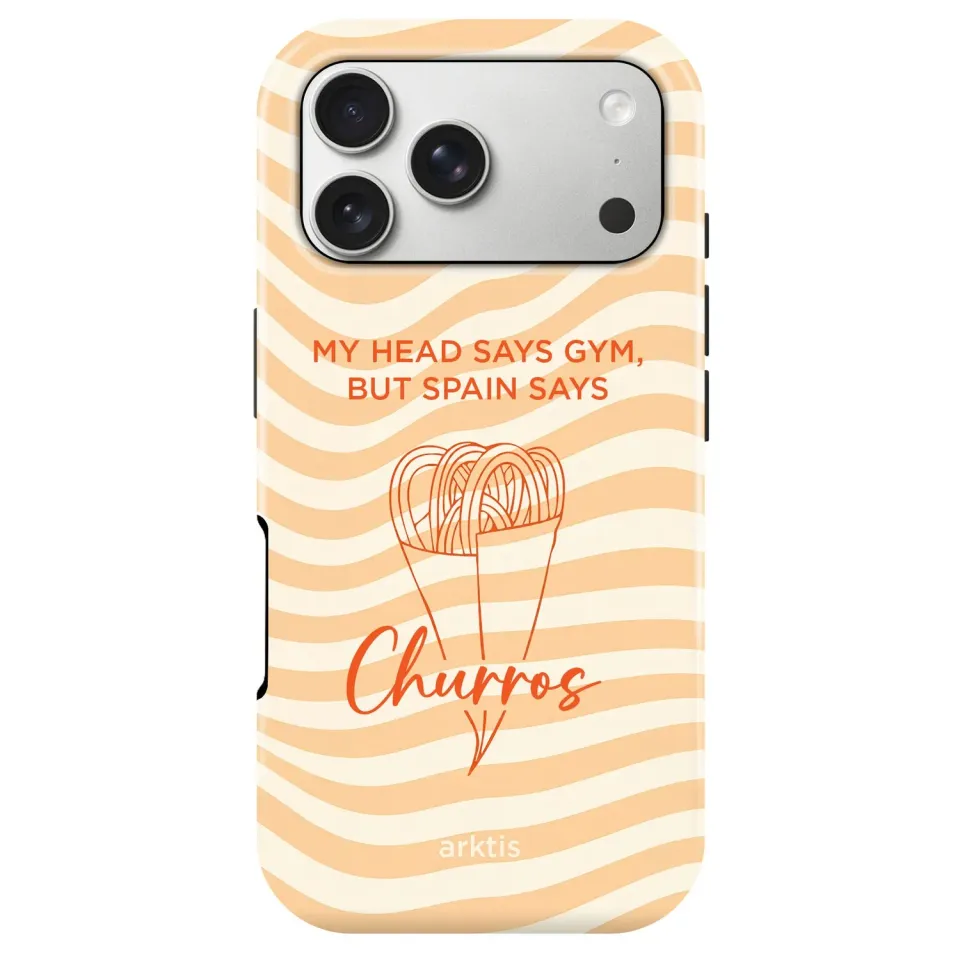 arktis Churros iPhone 17 Pro Hülle MagSafe mit Print