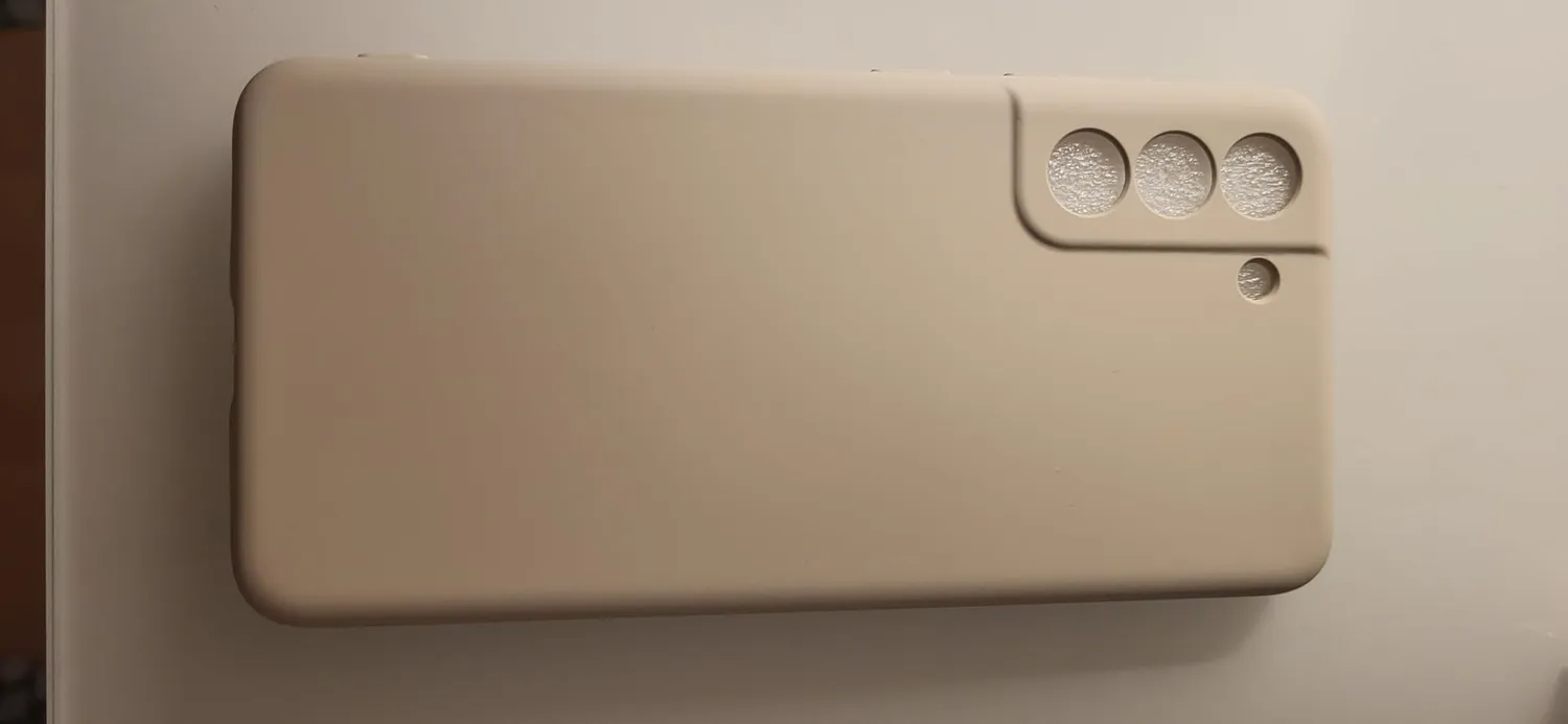 EAZY CASE Premium Silikon Galaxy S21 FE 5G Silikonhülle Alt Rosa matt