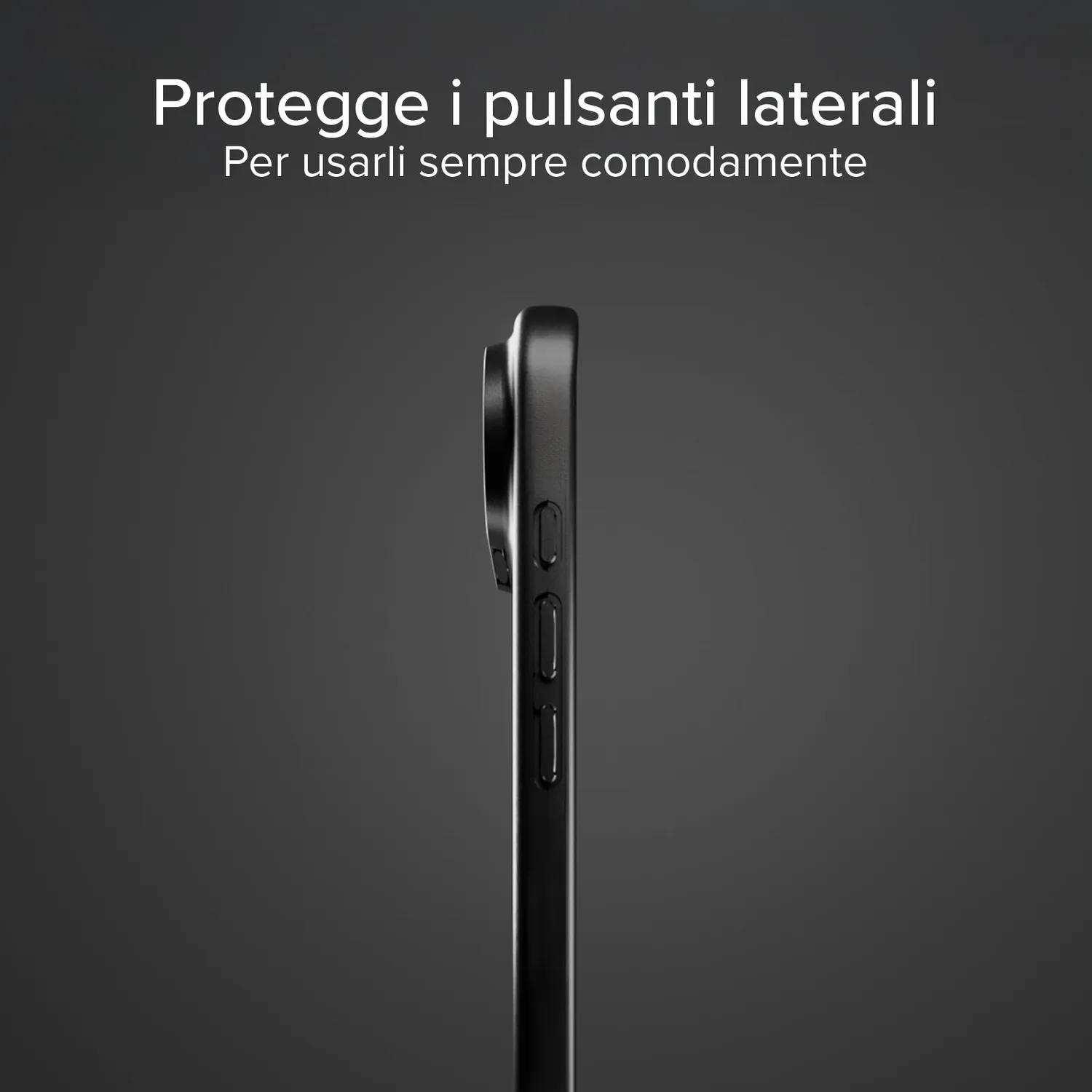 SBS D3O iPhone Air Hülle schwarz MagSafe stoßfest