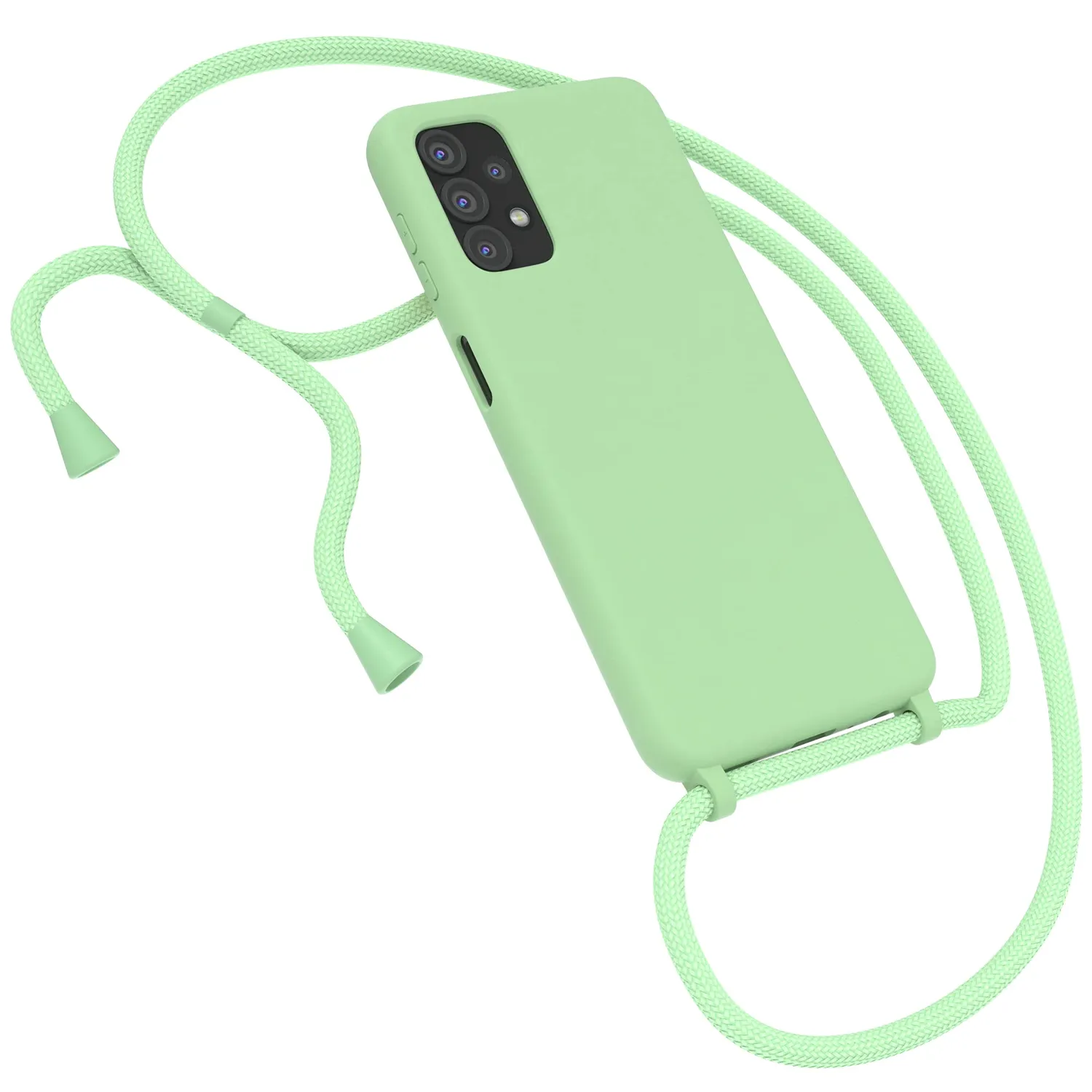EAZY CASE Galaxy A32 5G Handykette Alt Rosa Silikon