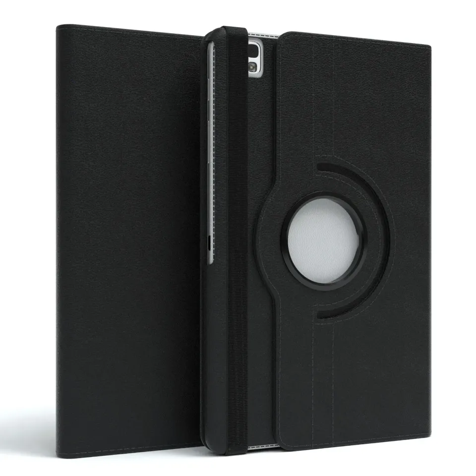 EAZY CASE Galaxy Tab Pro 8.4 Tablethülle 360° Schwarz Leder