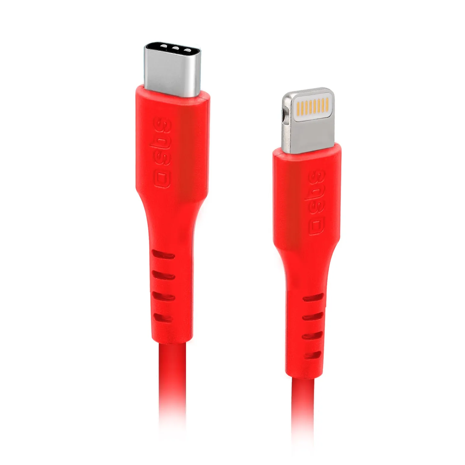 SBS USB-C Lightning Kabel Schwarz 1 m MFi