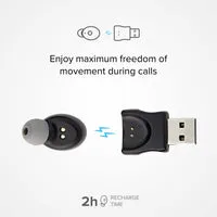 SBS BT290 Mono Bluetooth Headset Ohrhörer Multipoint