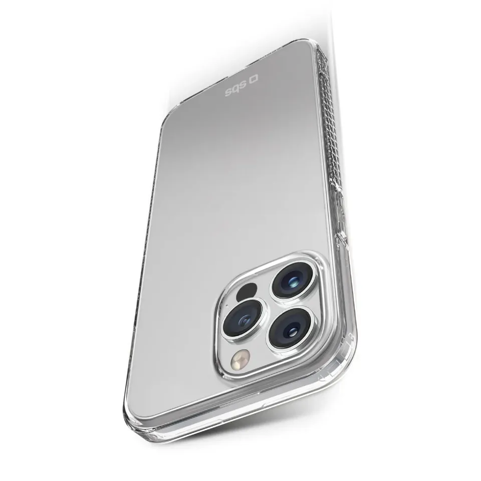SBS Extreme X2 Hülle iPhone 16 Pro Max Transparent 2m