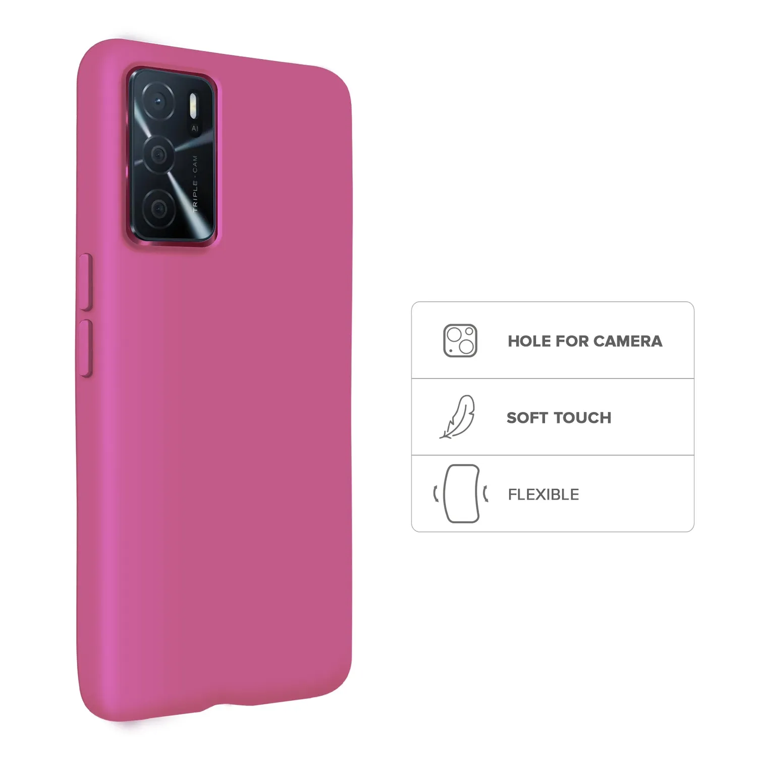 SBS Rainbow Handyhülle Oppo A16 A16s A54 4G farbig