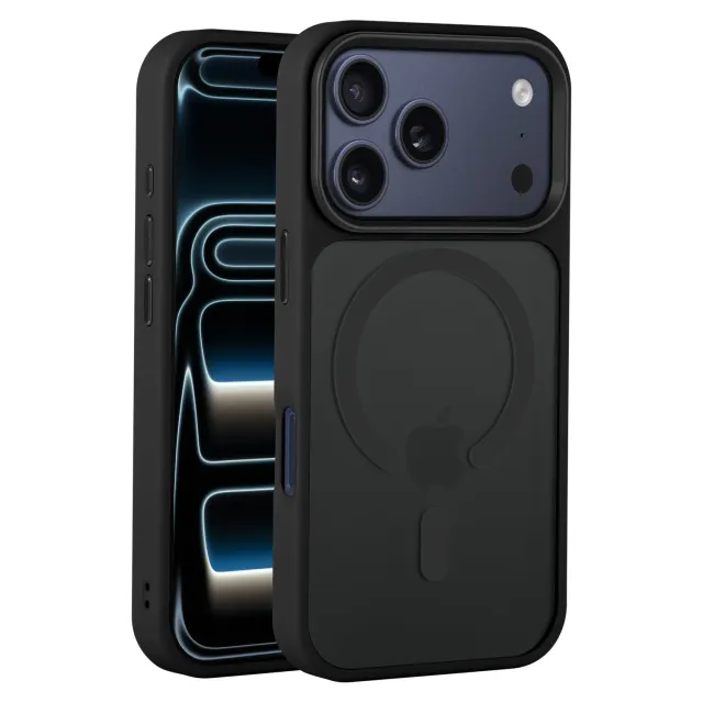 arktis Solid Case iPhone 17 Pro Hülle MagSafe Schwarz