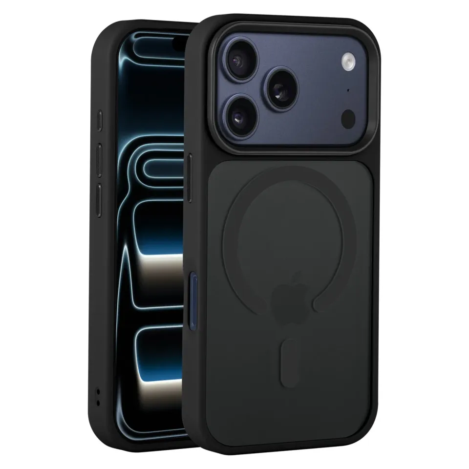 arktis Solid Case iPhone 17 Pro Hülle MagSafe Schwarz