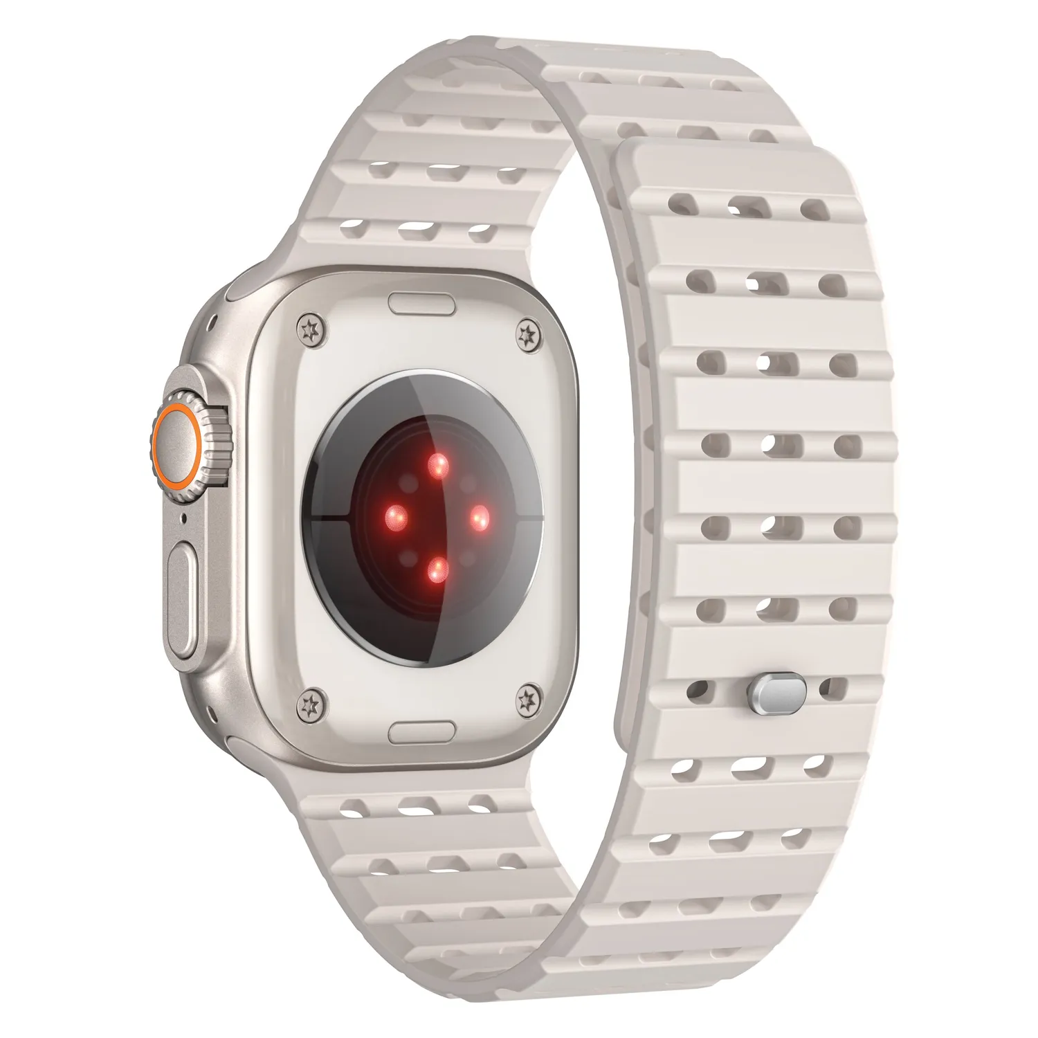arktisband Power Apple Watch Armband Schwarz 49mm