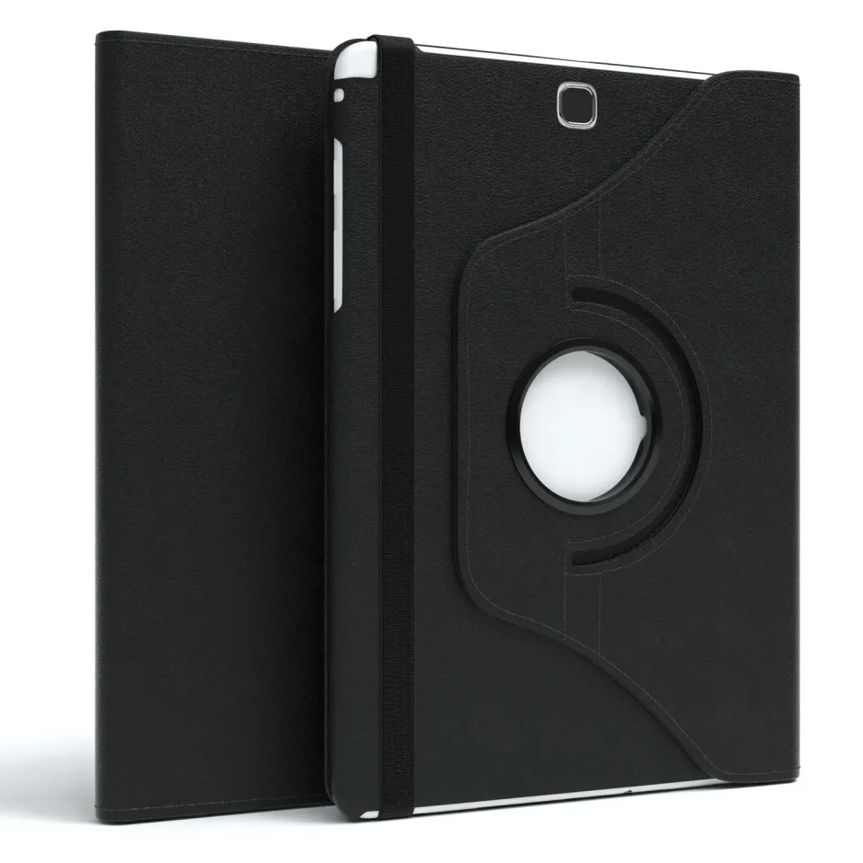 EAZY CASE Galaxy Tab A 9.7 Tablethülle 360° drehbar Schwarz