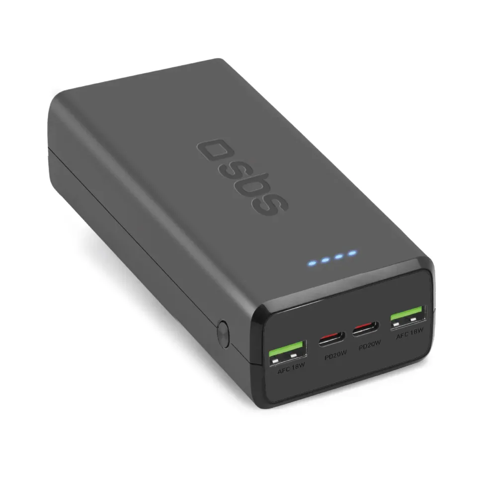 SBS Powerbank 30000mAh USB-C PD 20W 4-Port