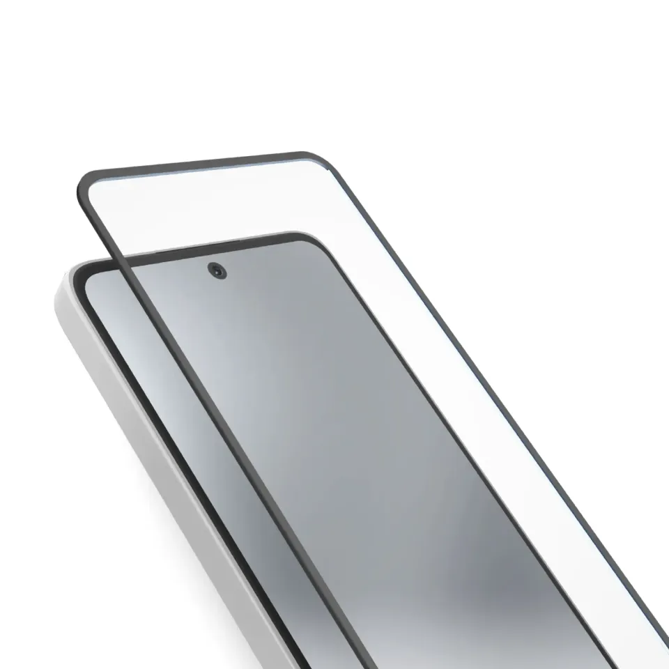 SBS Full Cover Moto G75 Panzerglas schwarz