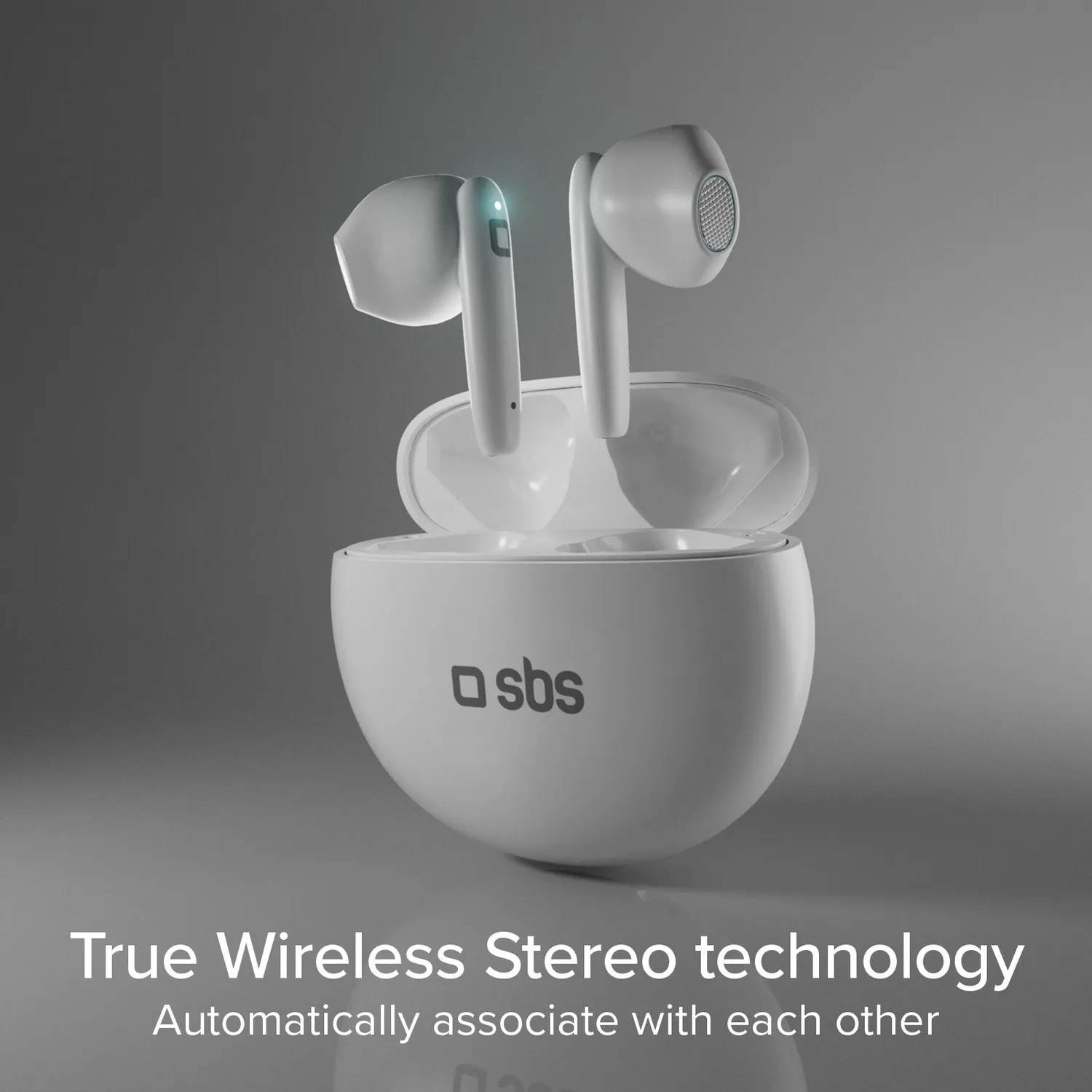 SBS Twin Pure Drops TWS Kopfhörer ENC 6,5 Std.