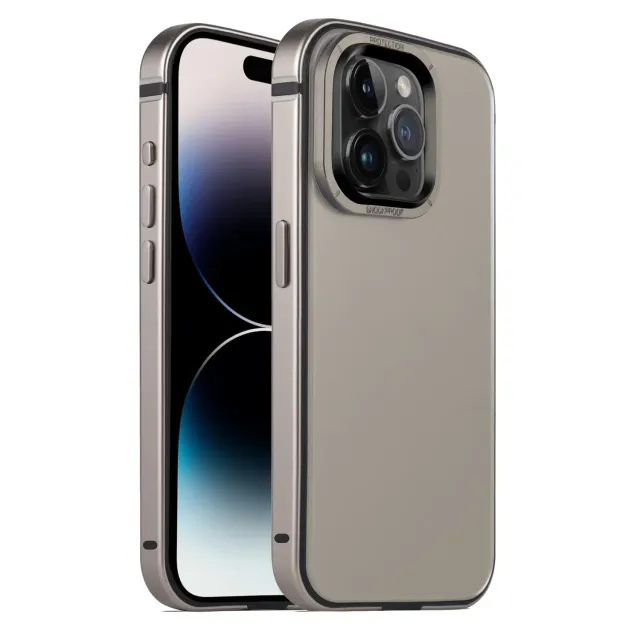 arktis AVANTGARDE iPhone 15 Pro Hülle Schwarz dünn