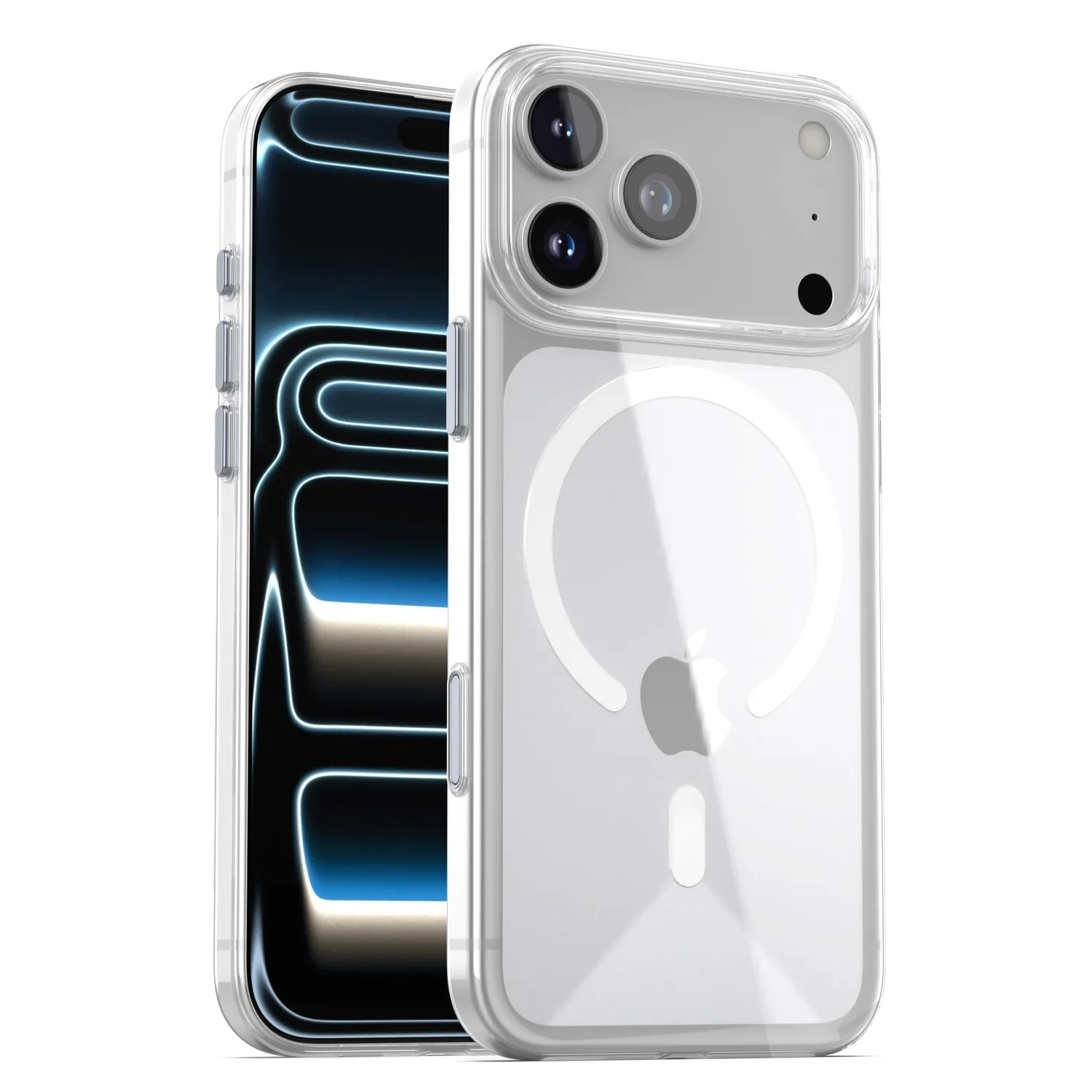 arktis Clear Case iPhone 17 Pro Hülle transparent mit MagSafe