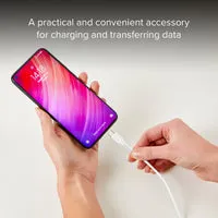 SBS Polo USB-C Kabel 1,5m weiß Silikon