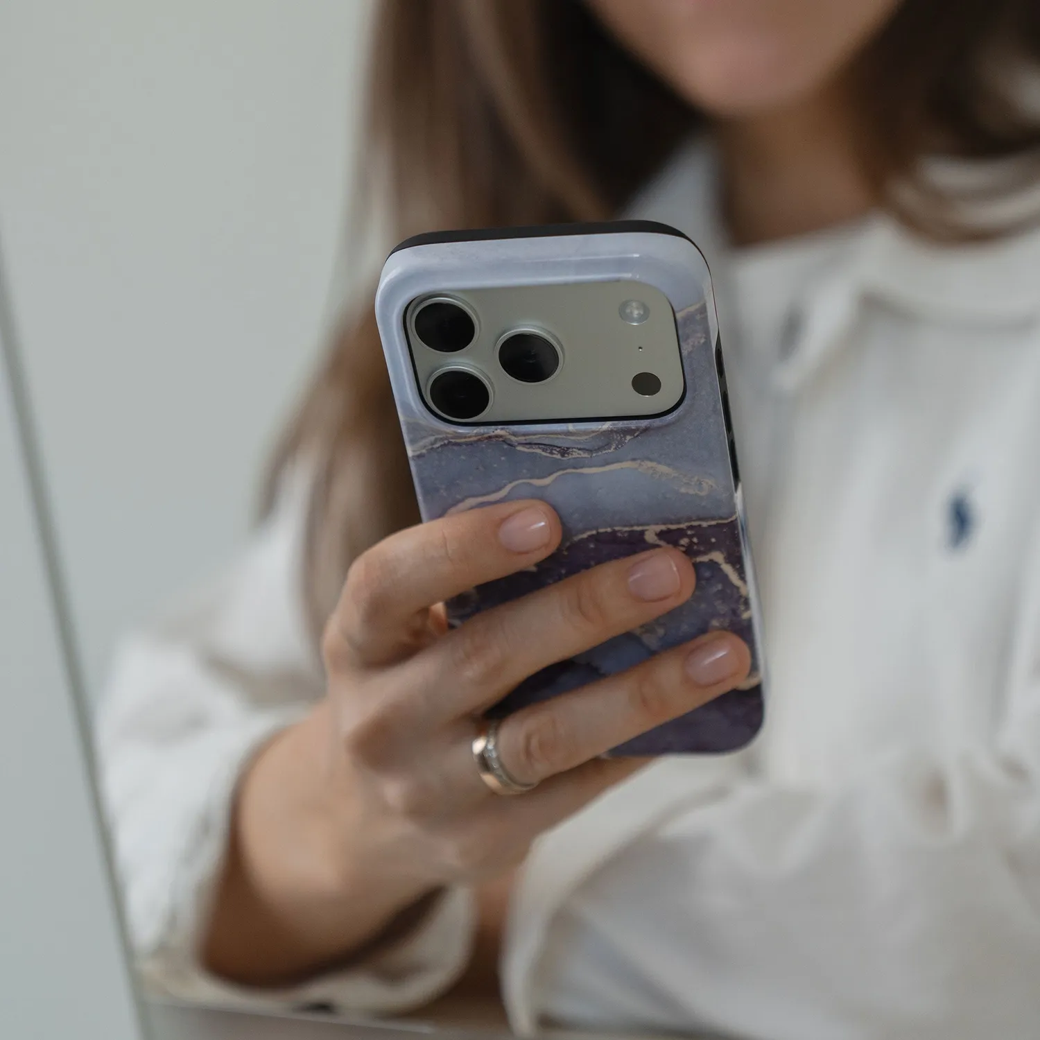 arktis Dusty Marble iPhone 16 Hülle Marble MagSafe