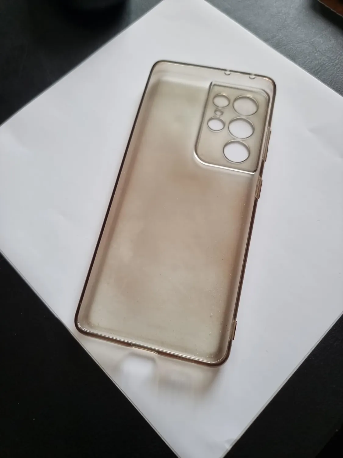 EAZY CASE Silikon Hülle Galaxy S21 Ultra Transparent