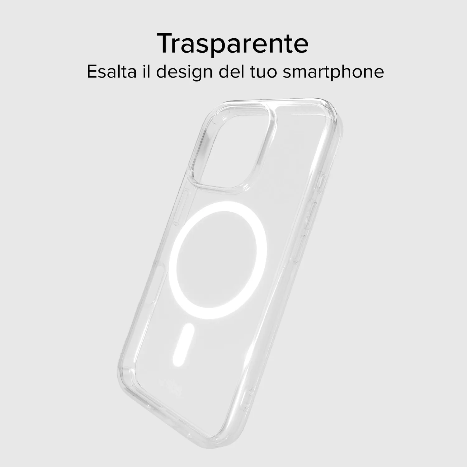SBS iPhone 16 Pro Max Hülle transparent MagSafe